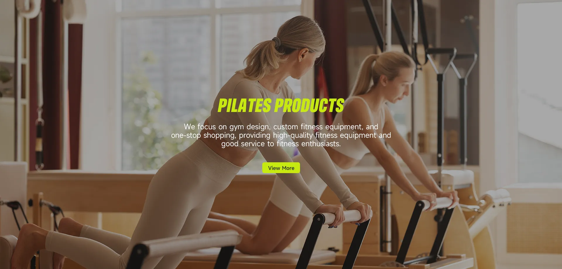 ໂຮງງານຜະລິດອຸປະກອນ Pilates