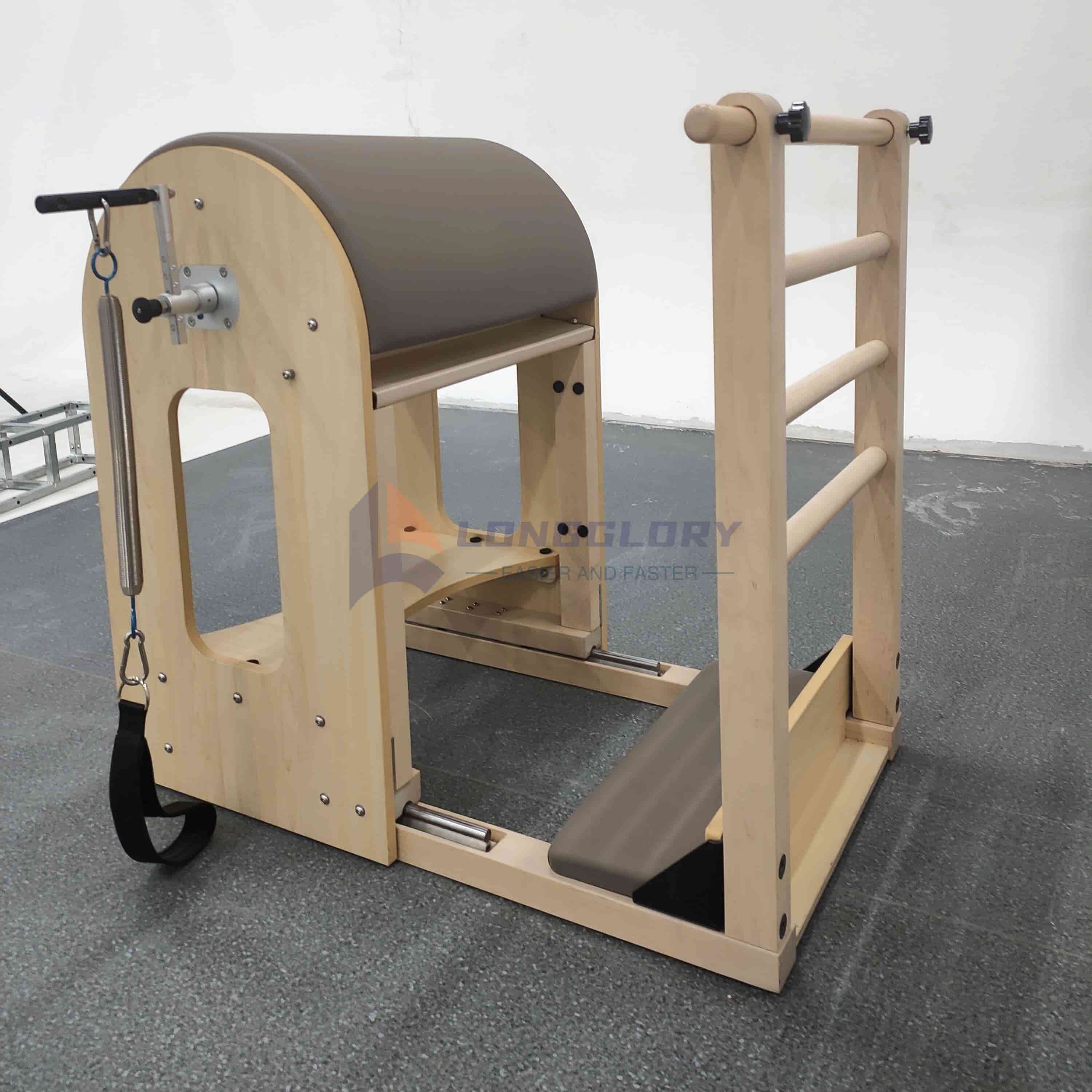 ຖັງໄມ້ທີ່ສາມາດປັບໄດ້ໄມ້ Maple Ladder Ladder