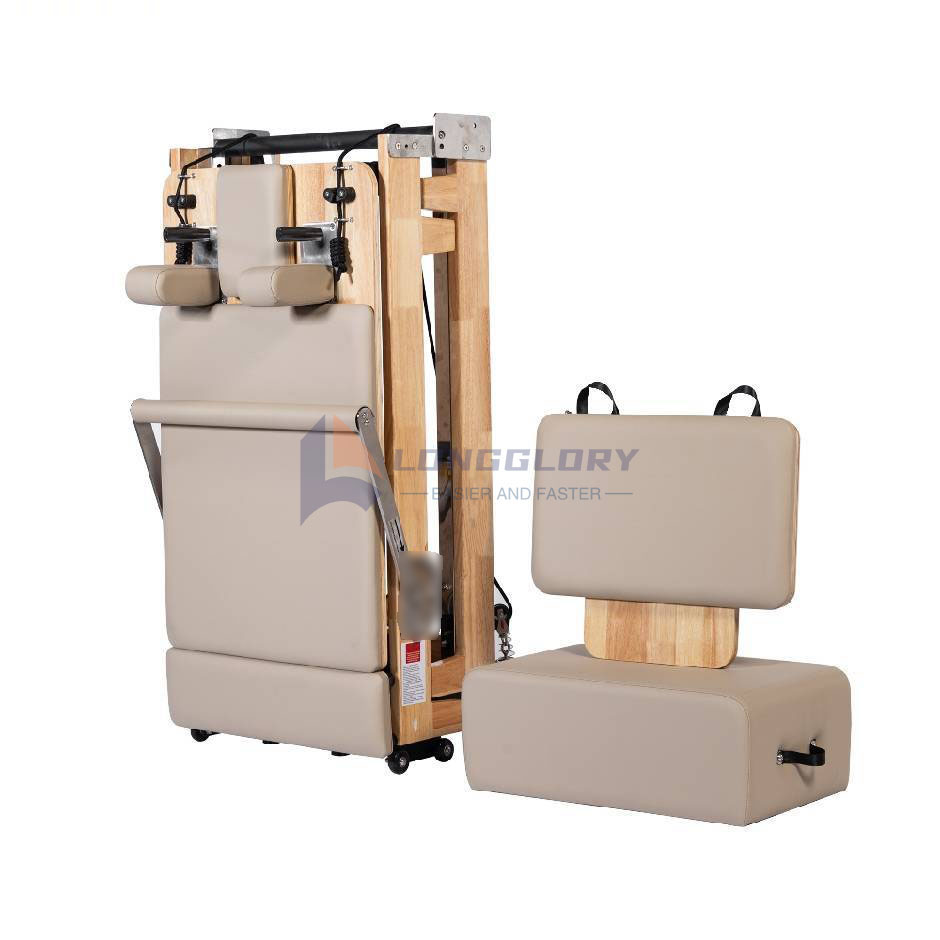 Oak Pilates Reformer ສາມາດພັບໄດ້