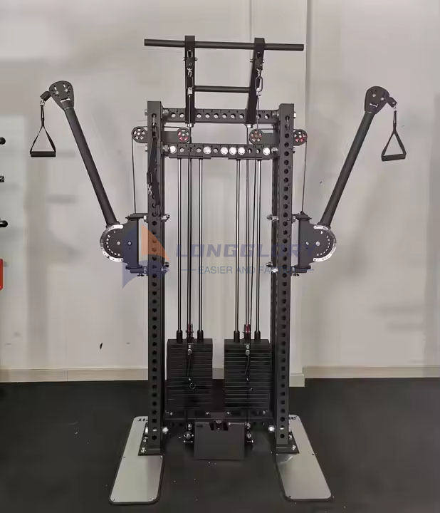 Wall Mount Cable Station Cable Crossover Machine Pulley Tower Wall Pulley System