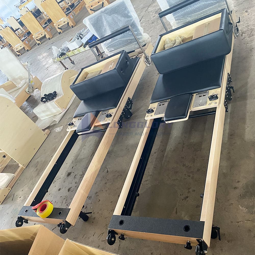 Yoga Maple Wood Folding Pilates Reformer