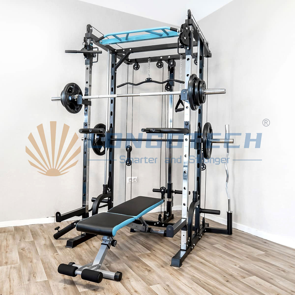 ເຄື່ອງ Multi Power Rack Smith