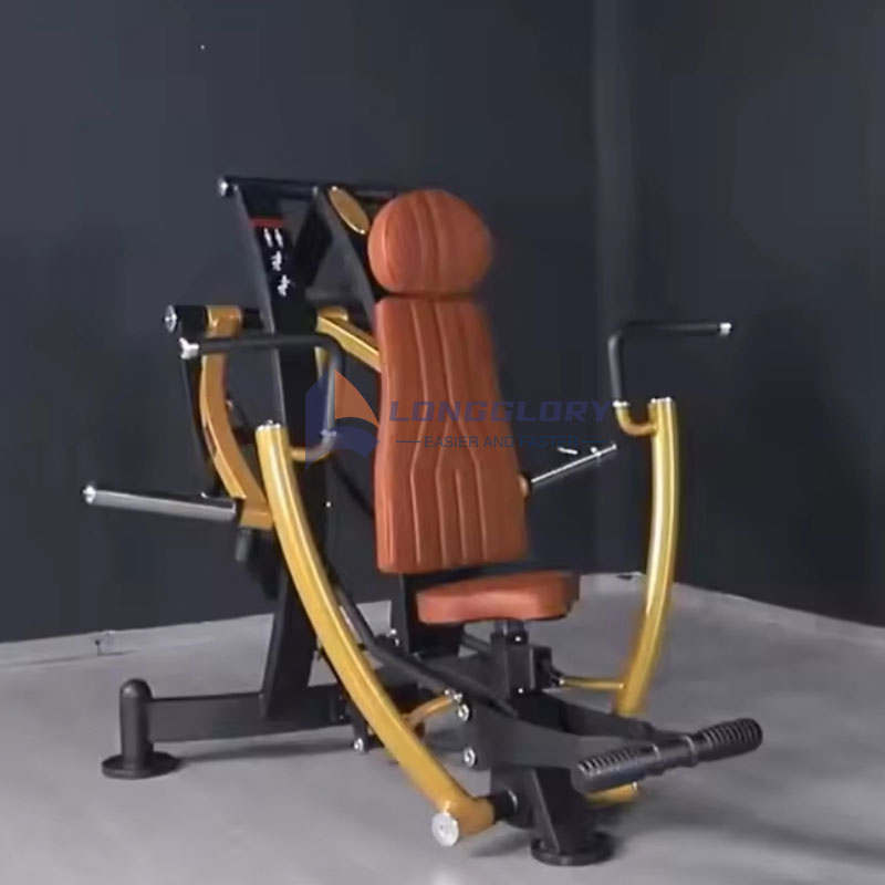 Plate Loaded Vertical Seated Chest Press Machine