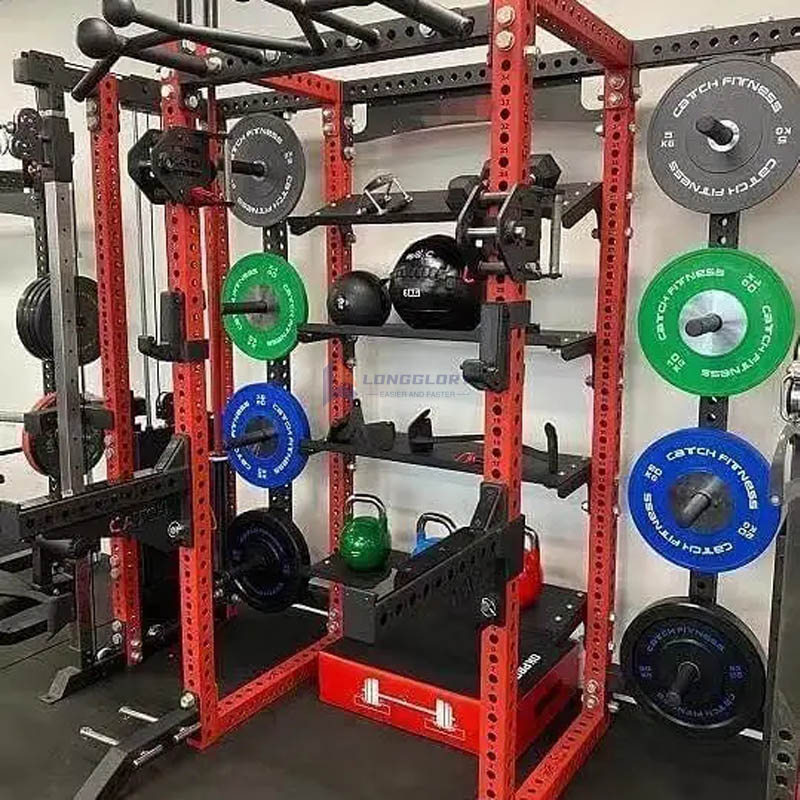 Power Rack ກັບ Cable Pullyey